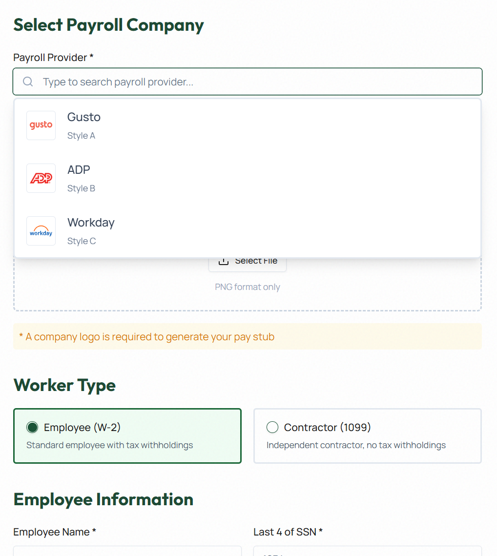 Stynt Payroll Paystub Generator | No.1 Paystub Generator - MintSlip